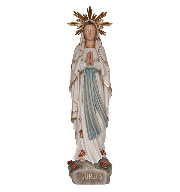 33254 - Nostra signora di Lourdes con aureola