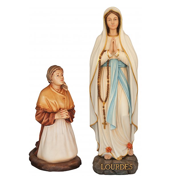33275 - Madonna di Lourdes con Bernadetta