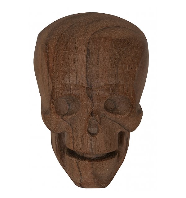 9420 - Skull Teschio in legno noce