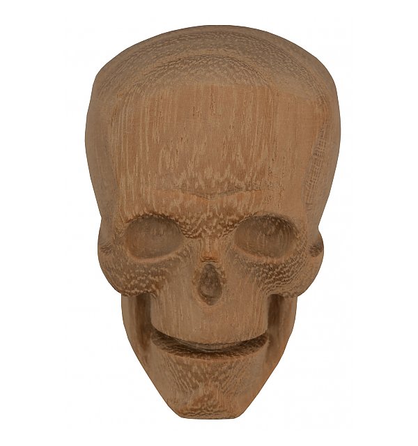 9423 - Skull Teschio in legno ciliegio