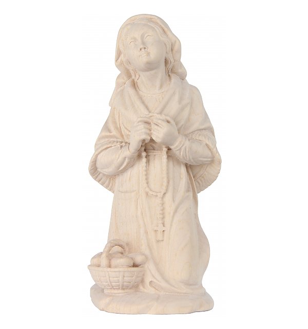 KD0166 - Santa Bernardetta Soubirous con rosario NATUR