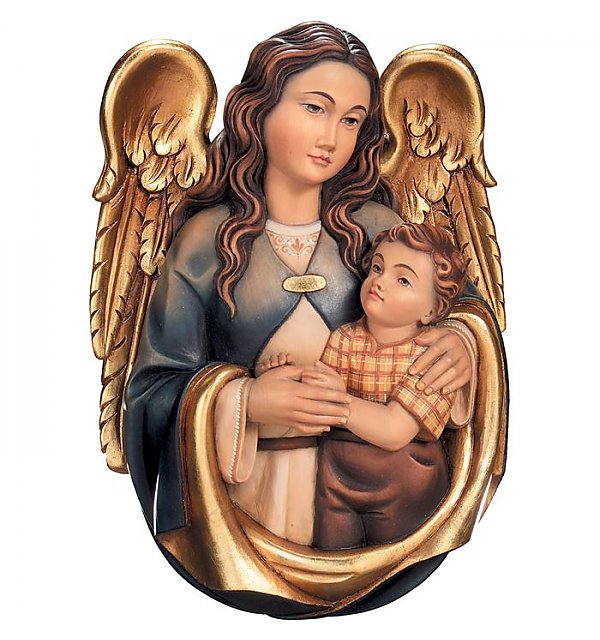 KD0251 - Sant'Angelo custode con bambino mezzobusto