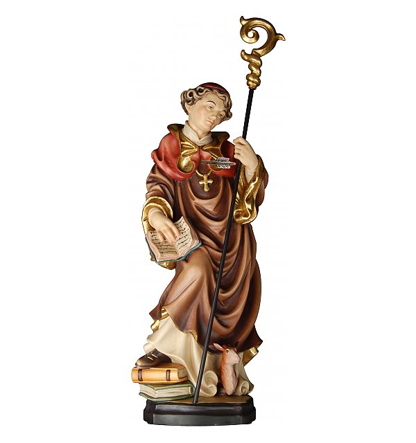 KD7610B - Sant'Egidio con libro, freccia e cervo