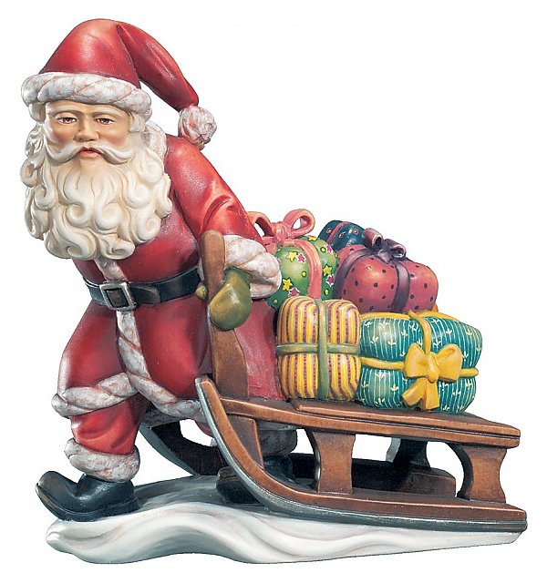 KD9009 - Babbo Natale con slittone