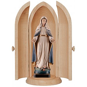 0510 - Nicchia con Madonna Immaculata Miracolosa