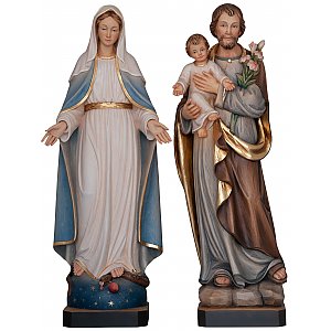 3255 - Madonna delle Grazie con Giuseppe con bambino