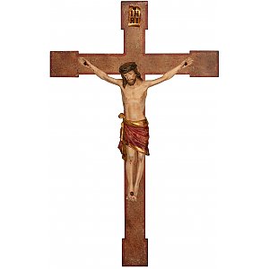 3083R - Crocifisso Classico su croce romanica