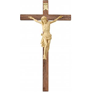 3163A - Corpo Dolomiti su croce legno invecchiato