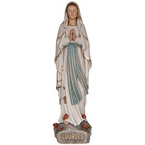 3325 - Madonna Lourdes statua in legno