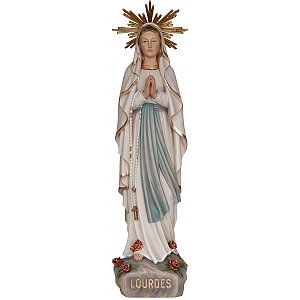 33254 - Nostra signora di Lourdes con aureola