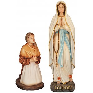 33275 - Madonna di Lourdes con Bernadetta