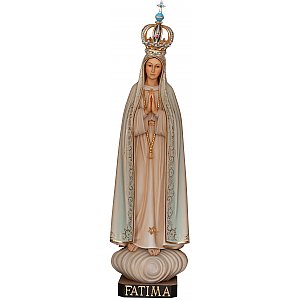 3339 - Madonna di Fatimá capelinha con corona aperta