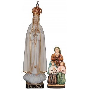 33416 - Madonna di Fatimá con corona e bambini